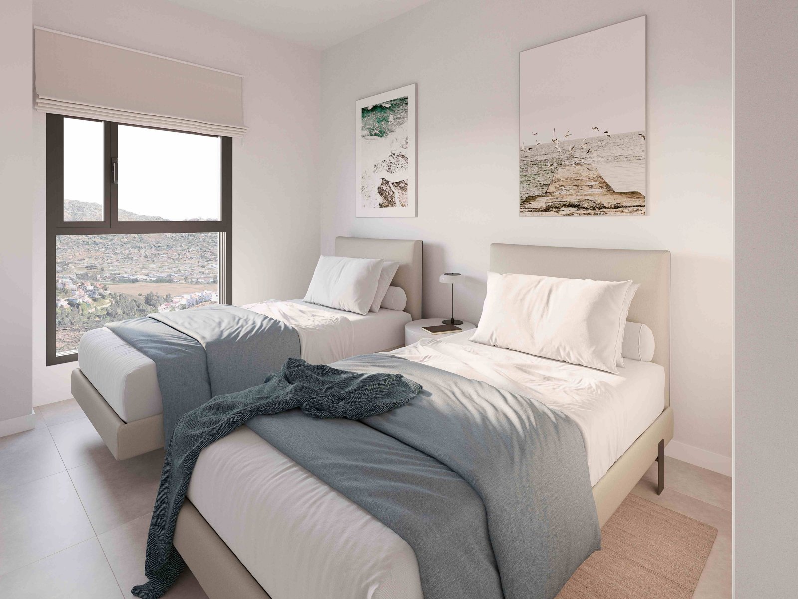 Stilvolles Apartment mit Meerblick, in Strandnähe, Mijas