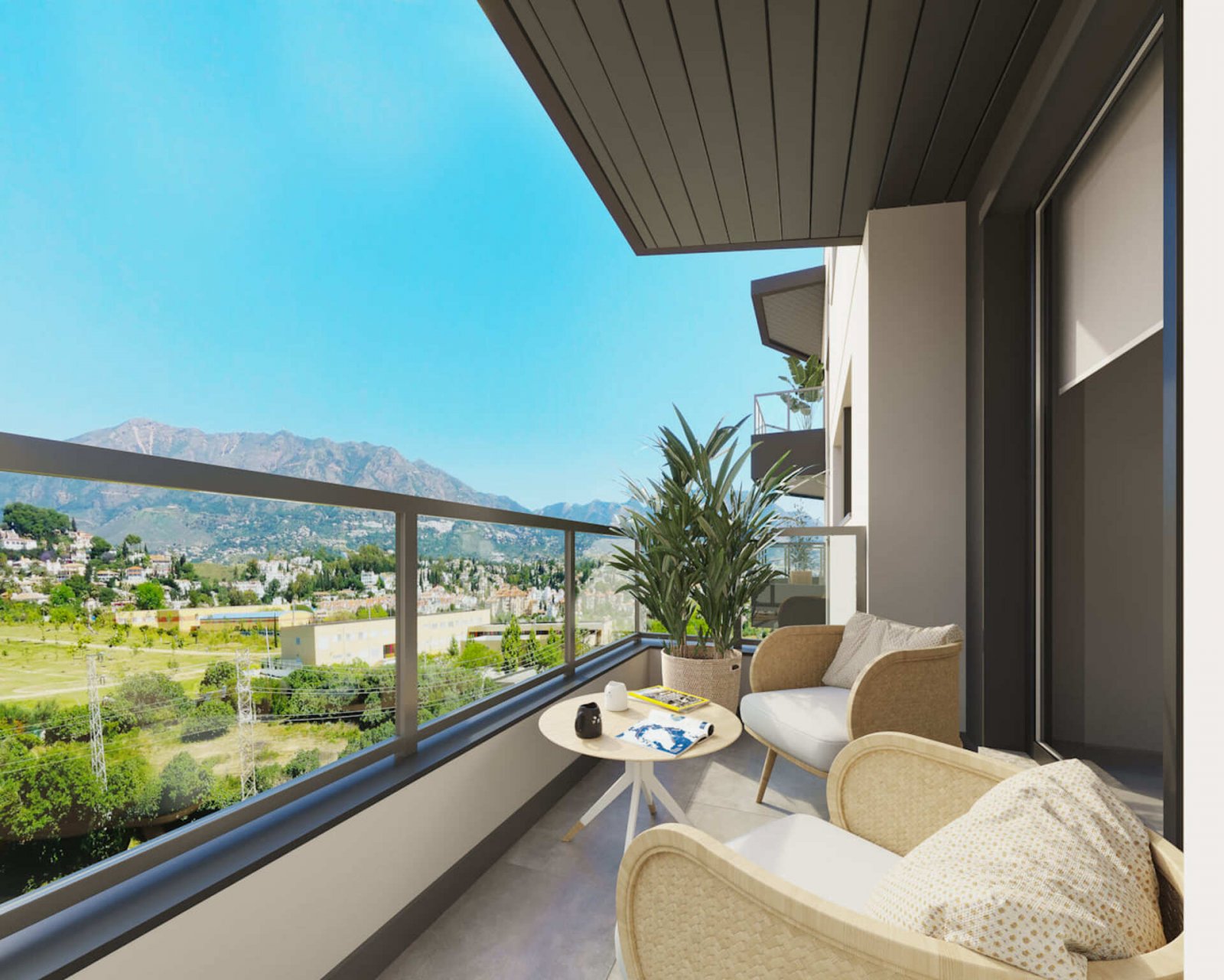 Moderne Apartments am Meer, Swimmingpool, Las Lagunas de Mijas