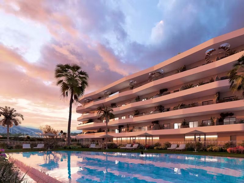 Modernes Apartment mit Pool und Fitnessraum, La Nucía