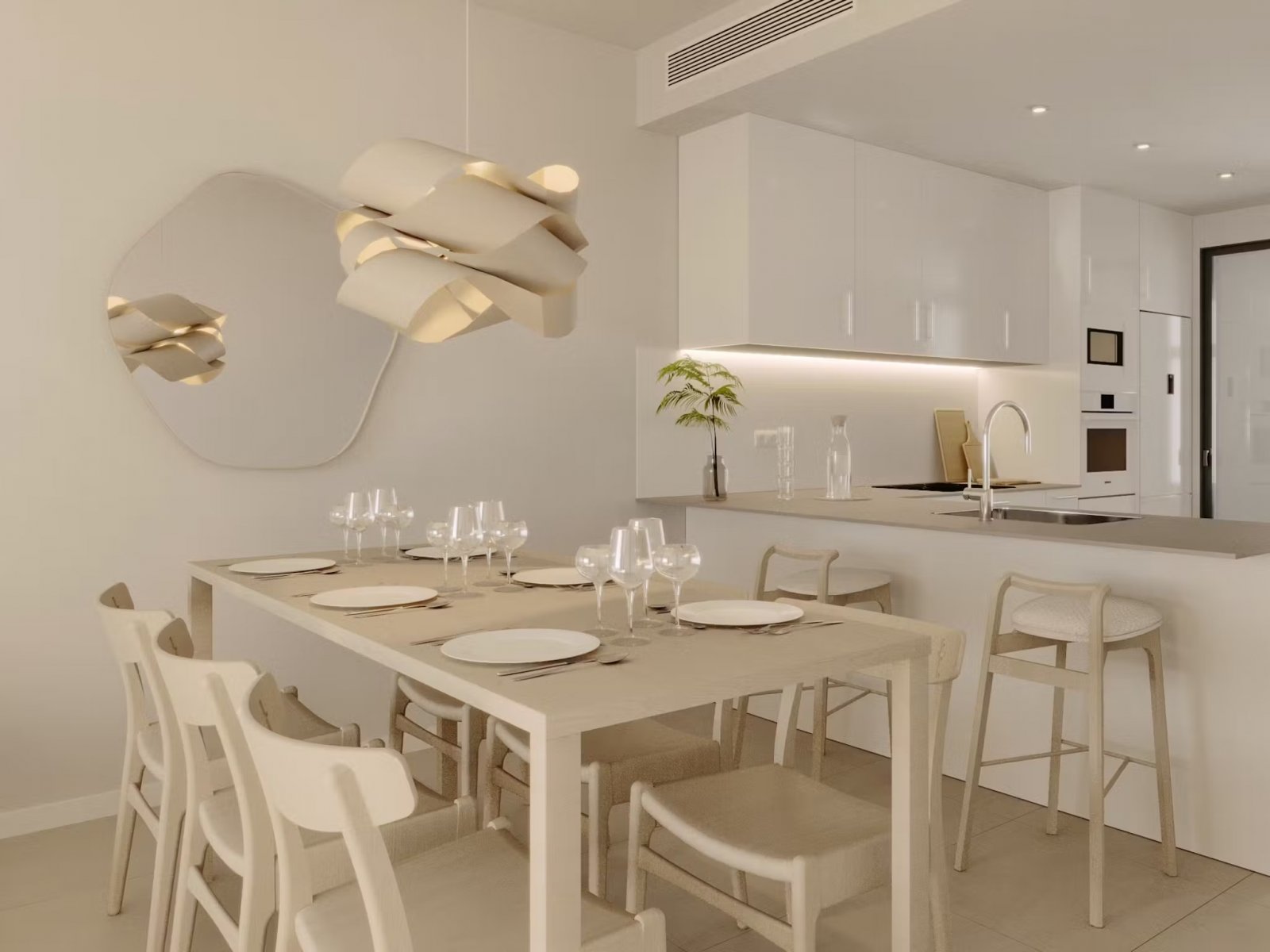 Modernes Apartment mit Pool und Fitnessraum, La Nucía