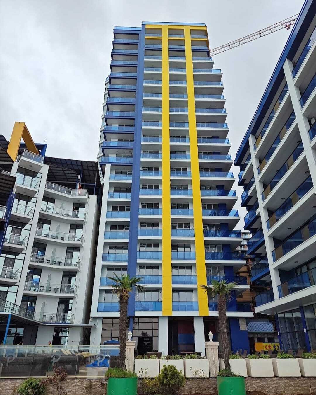 Nuovo monolocale con vista mare a Batumi, Georgia – Residenza fronte mare nel Palms Residence