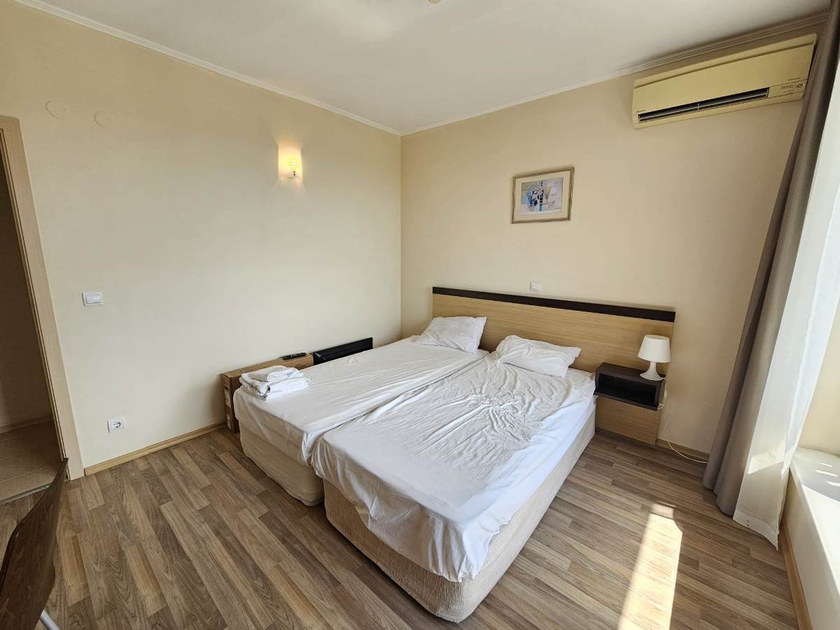 Appartamento di 4 stanze con vista mare e piscina nel complesso Obzor Beach Resort, Obzor, Bulgaria