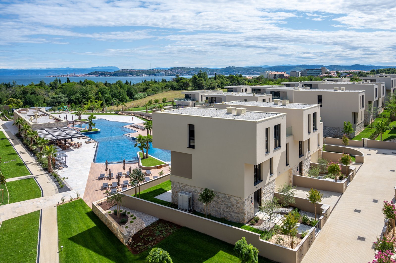 Luxuriöse Villa am Meer mit Panoramablick und Wellness-Resort, Savudrija, Kroatien
