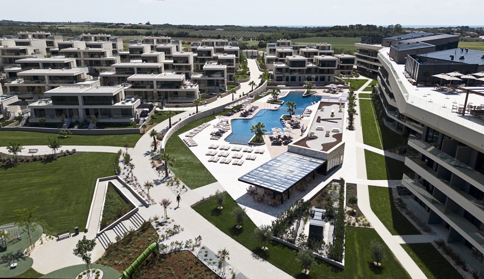 Luxuriöse Villa am Meer mit Panoramablick und Wellness-Resort, Savudrija, Kroatien