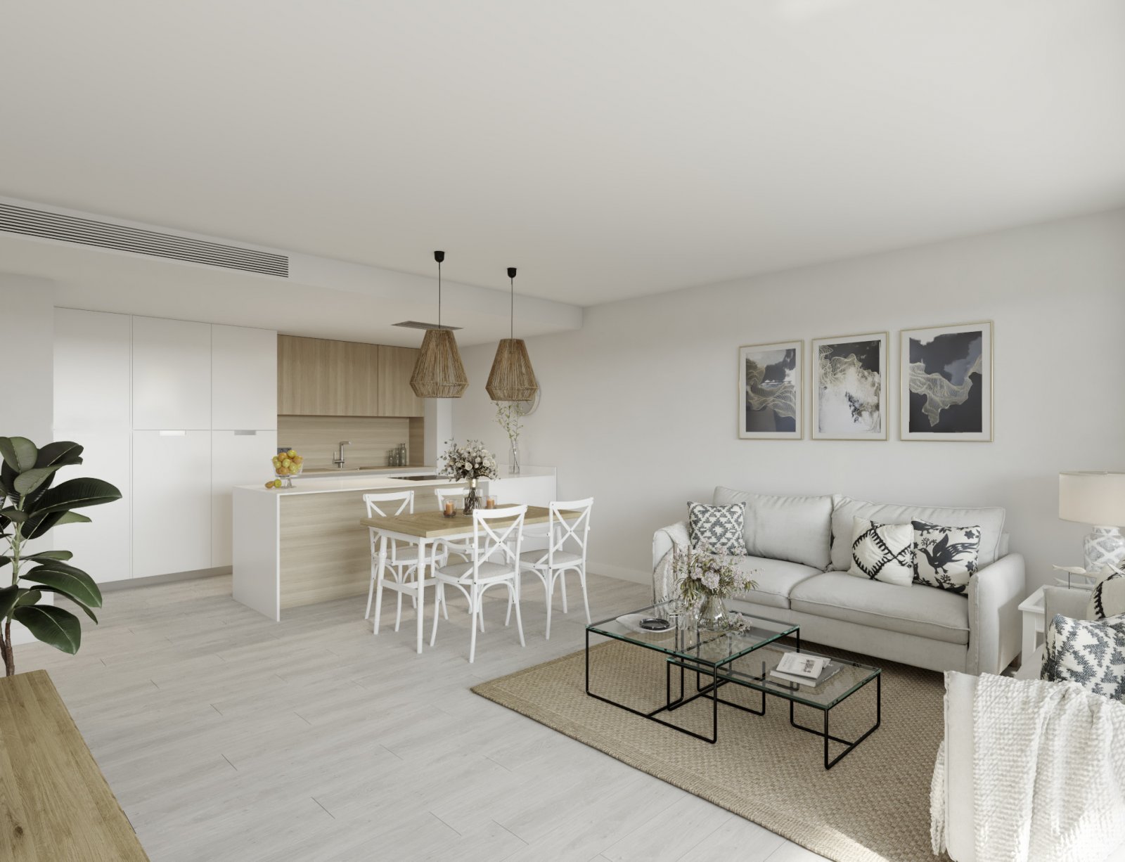 Elegantes Apartment mit Meerblick, Calahonda