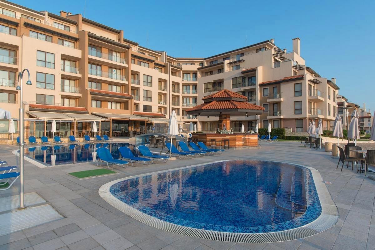 2 Zimmer Wohnung mit direktem Meerblick Obzor Beach Resort Obzor Bulgarien