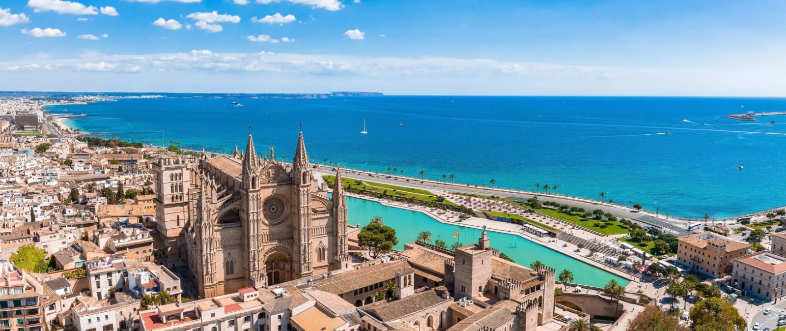 Wohnen im Herzen von Palma. Elegantes Apartment mit Südterrasse, Palma de Mallorca, Spanien.