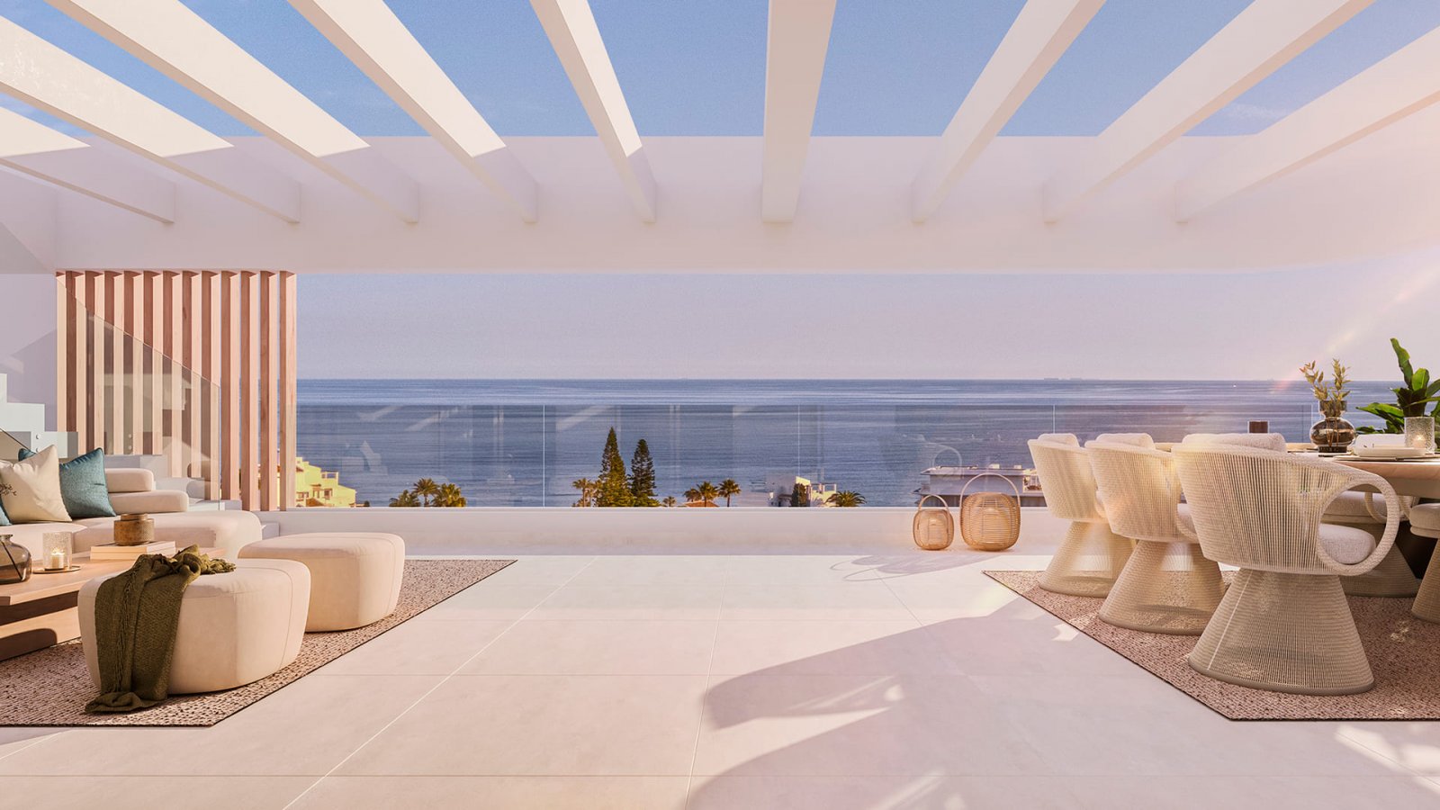 Modernes Apartment mit großer Sonnenterrasse in einer exklusiven Wohnanlage in Estepona, Spanien