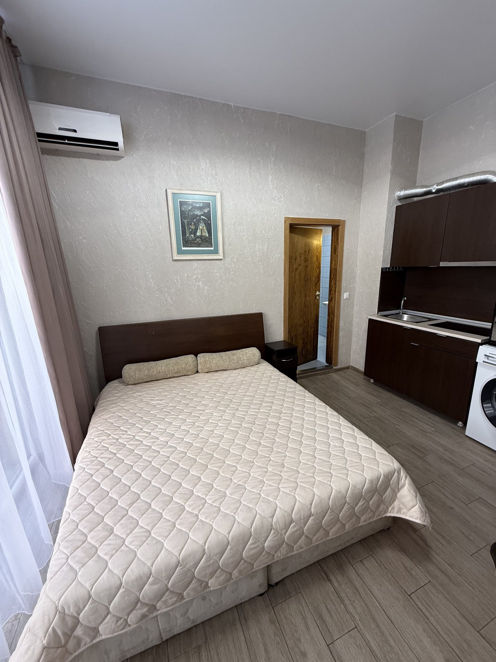 Studio con vista sulla piscina nel complesso Sunny View Central, Sonnenstrand, Bulgaria