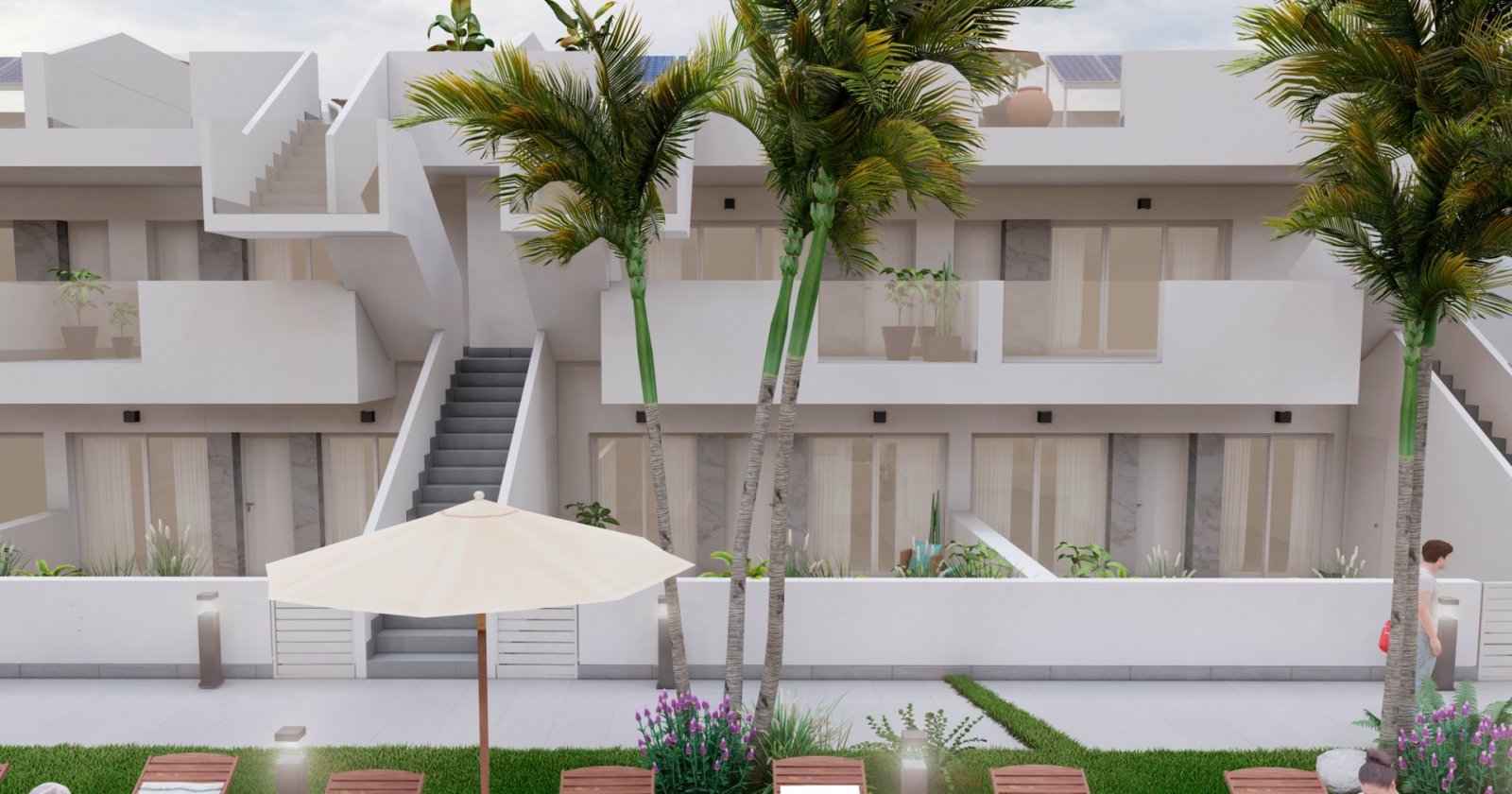 Moderner Bungalow in Flughafennähe, Roldán
