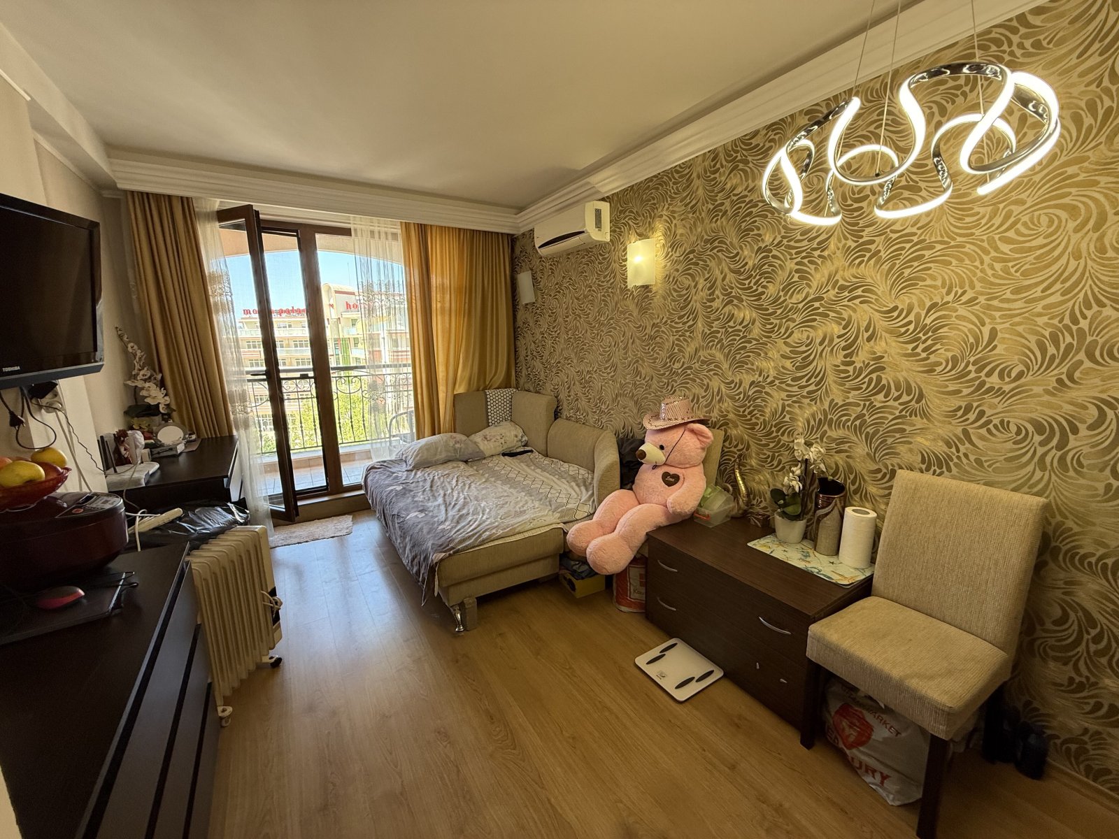 Appartamento con due camere da letto con vista mare nel complesso „Harmony Palace“ a Sonnenstrand, Bulgaria