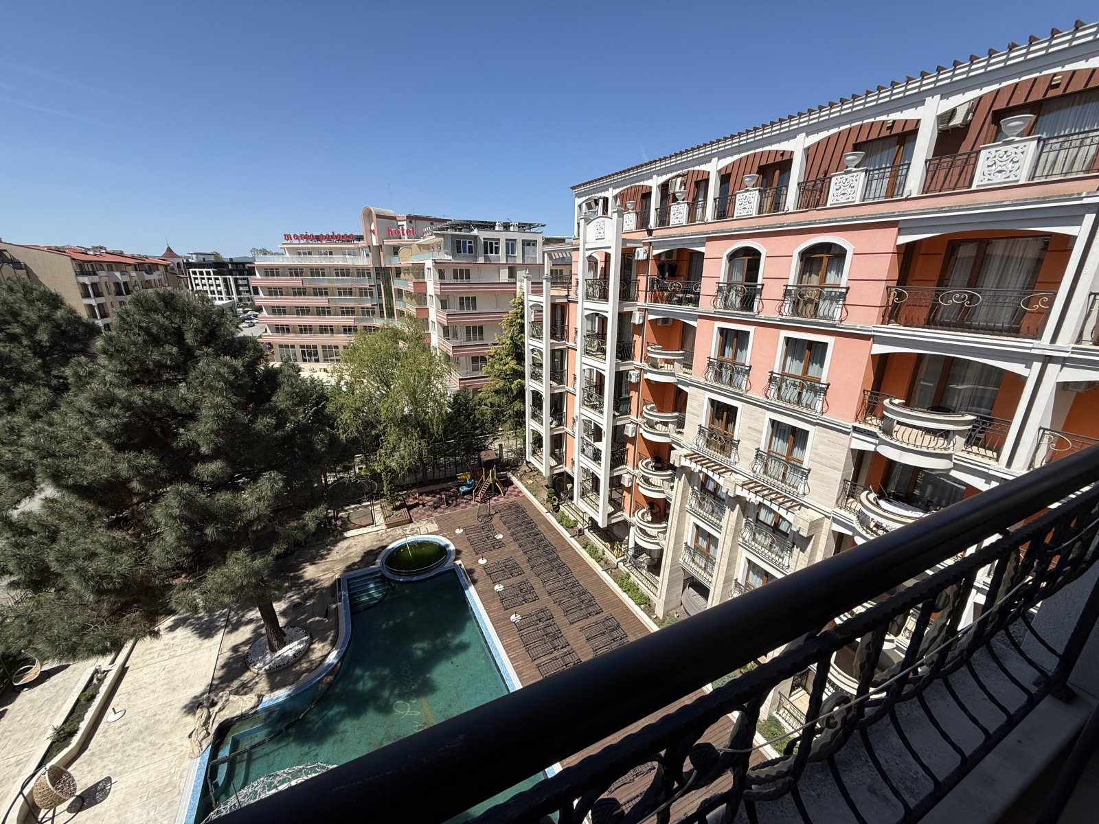 Appartamento con due camere da letto con vista mare nel complesso „Harmony Palace“ a Sonnenstrand, Bulgaria