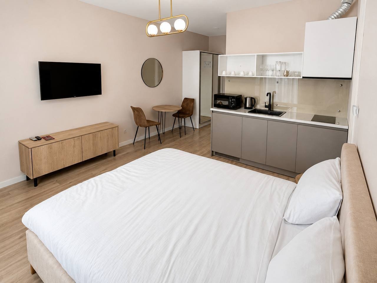Studio con vista sul mare a Batumi, Georgia – Residenza di classe business STEPS al New Boulevard