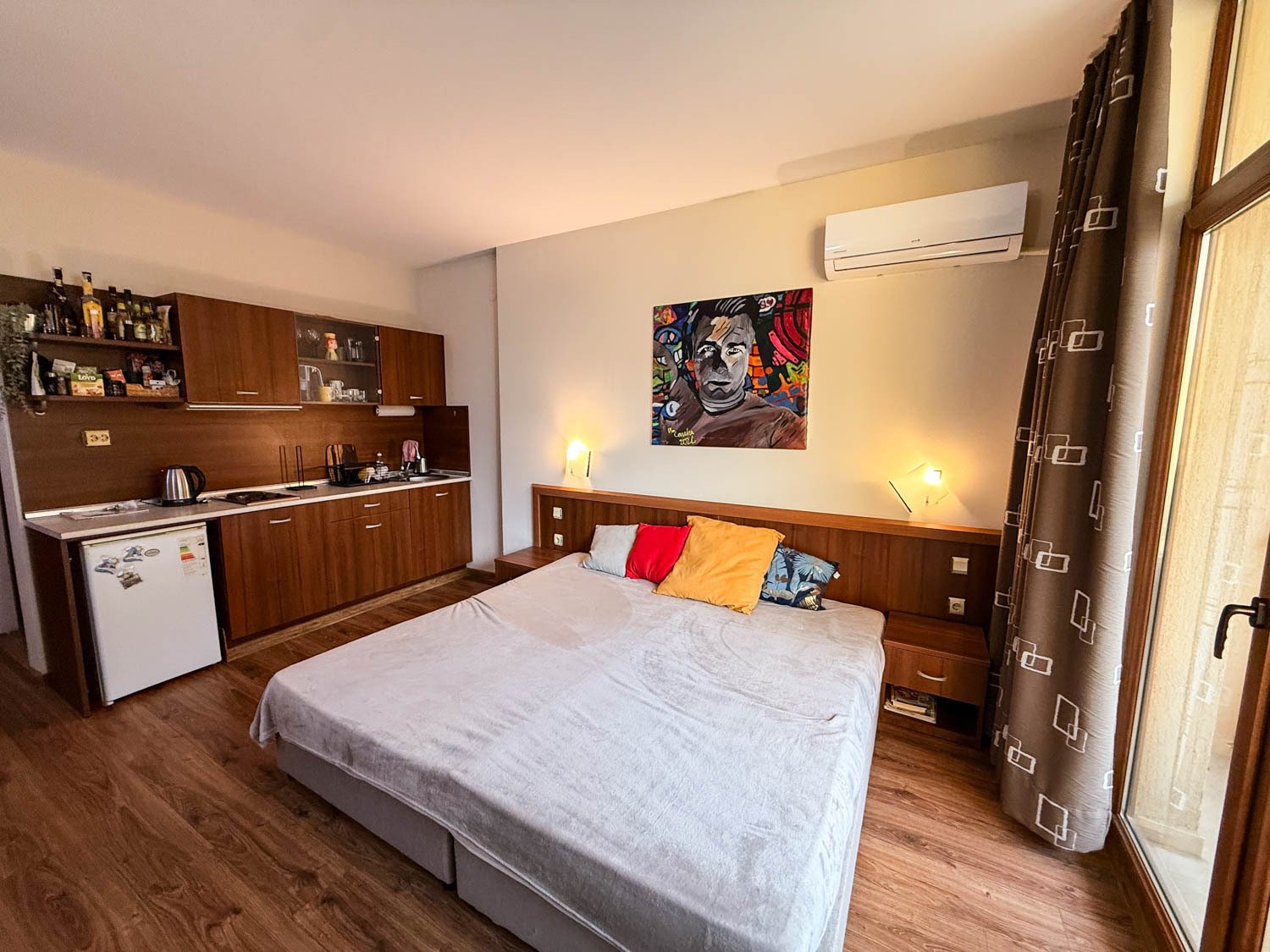 Studio con parziale vista mare nel complesso „Grenada“ a Sunny Beach, Bulgaria