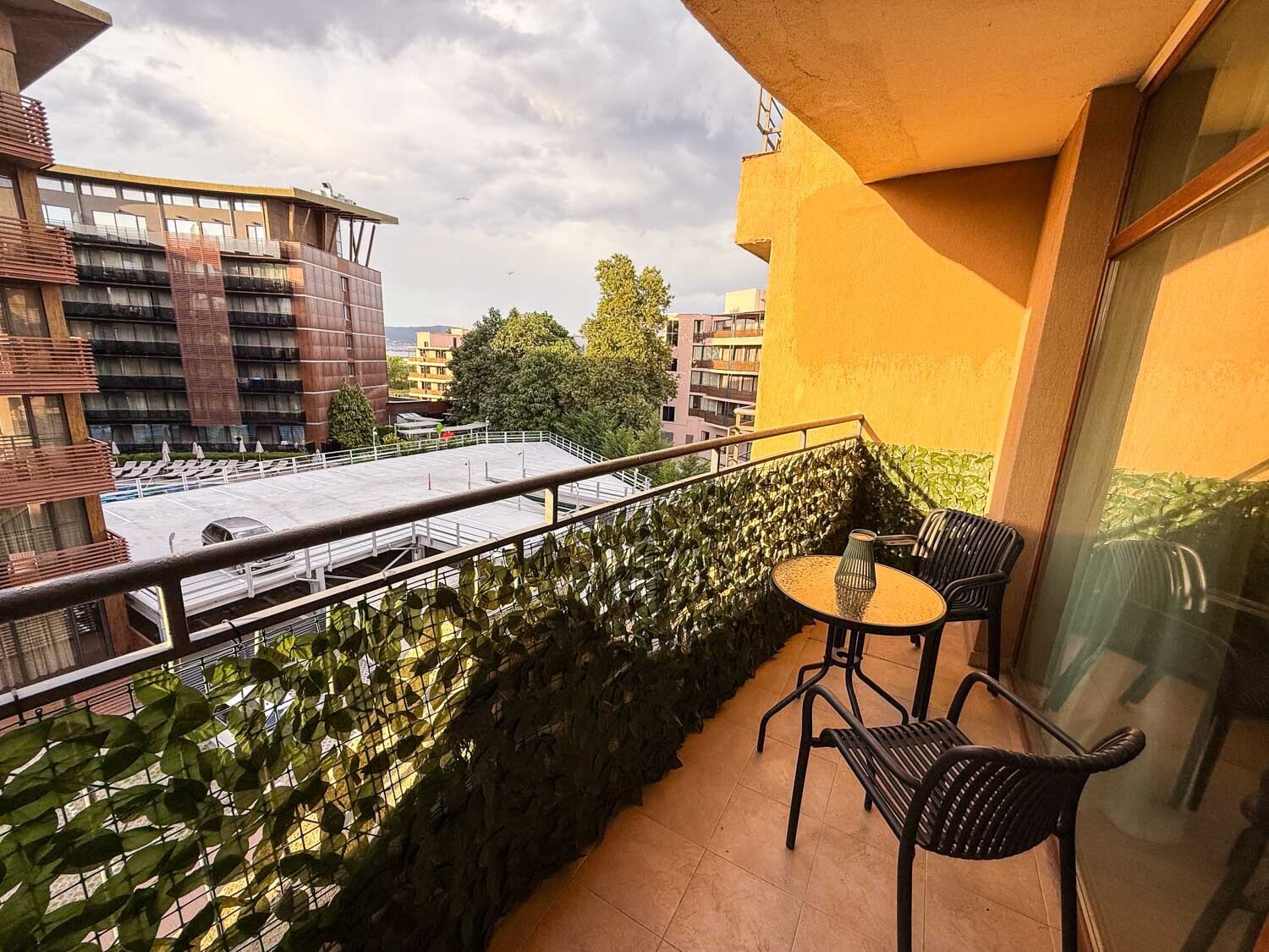 Studio con parziale vista mare nel complesso „Grenada“ a Sunny Beach, Bulgaria