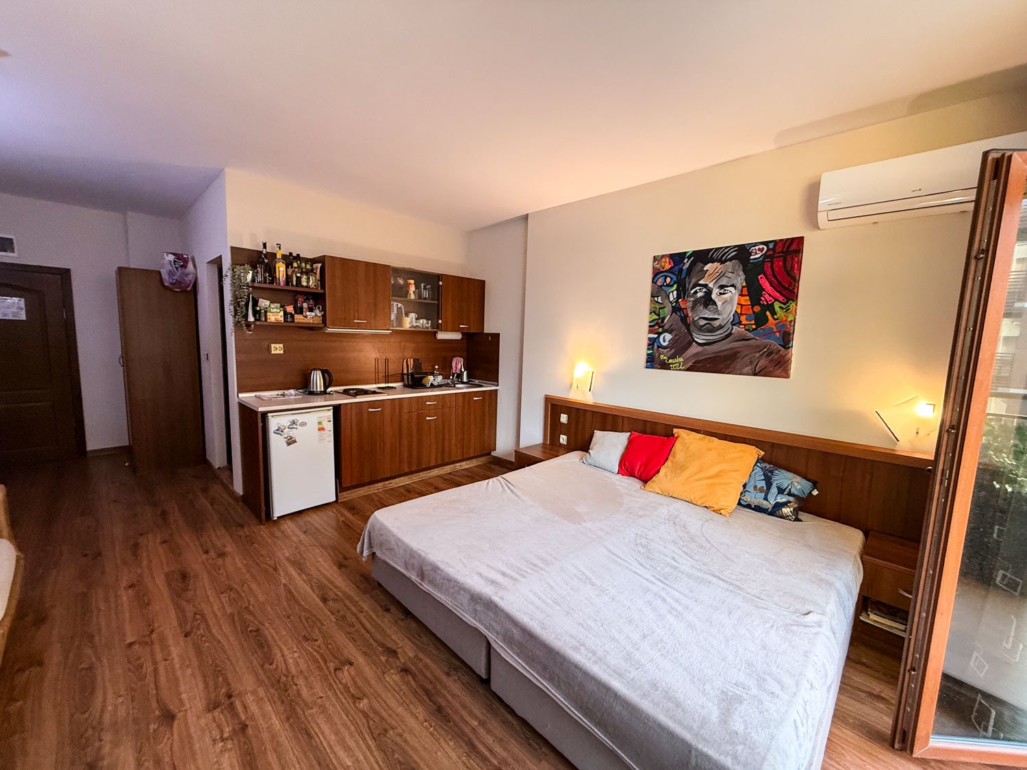 Studio con parziale vista mare nel complesso „Grenada“ a Sunny Beach, Bulgaria