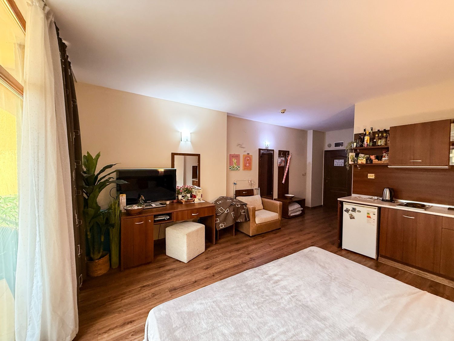 Studio con parziale vista mare nel complesso „Grenada“ a Sunny Beach, Bulgaria