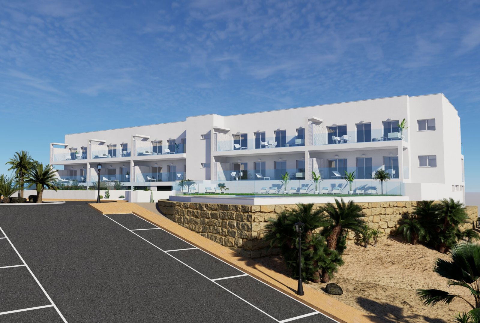 Modernes Apartment am Meer, Pool und Spa, Mojácar