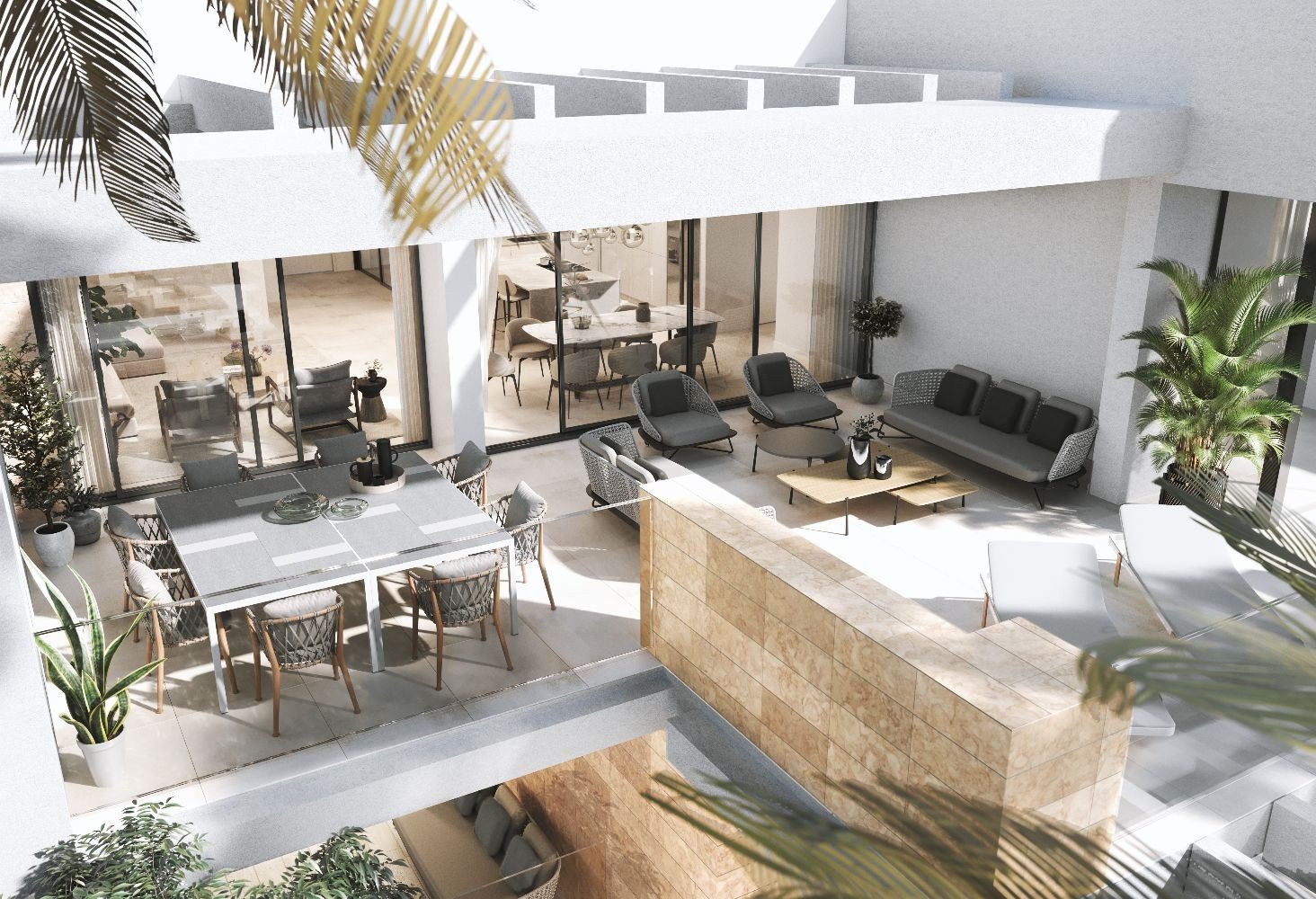 Exklusive Apartments am Meer, Gärten und Pool, Reinoso