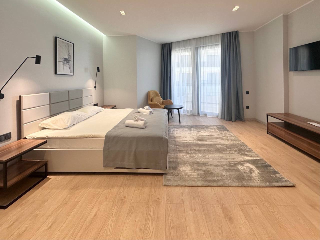 Grande studio con vista mare a Batumi, Georgia – Residenza fronte mare in Mziuri Gardens