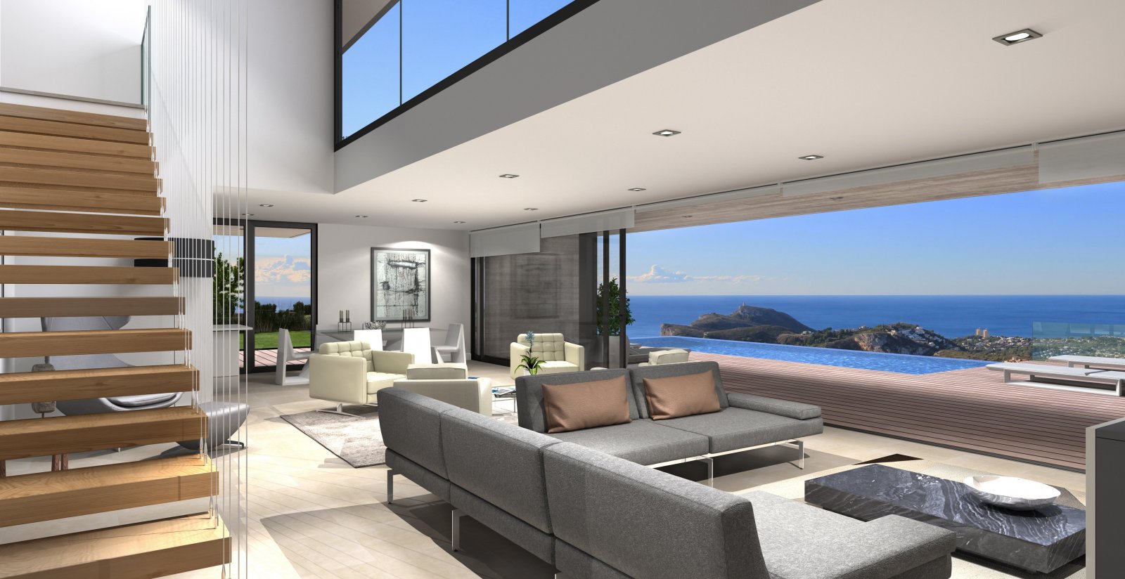 Luxusvilla mit Meerblick, Cumbre del Sol, Benitachell