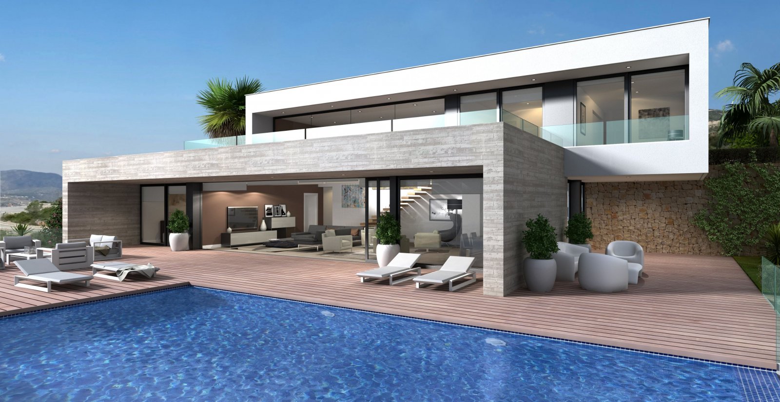 Luxusvilla mit Meerblick, Cumbre del Sol, Benitachell