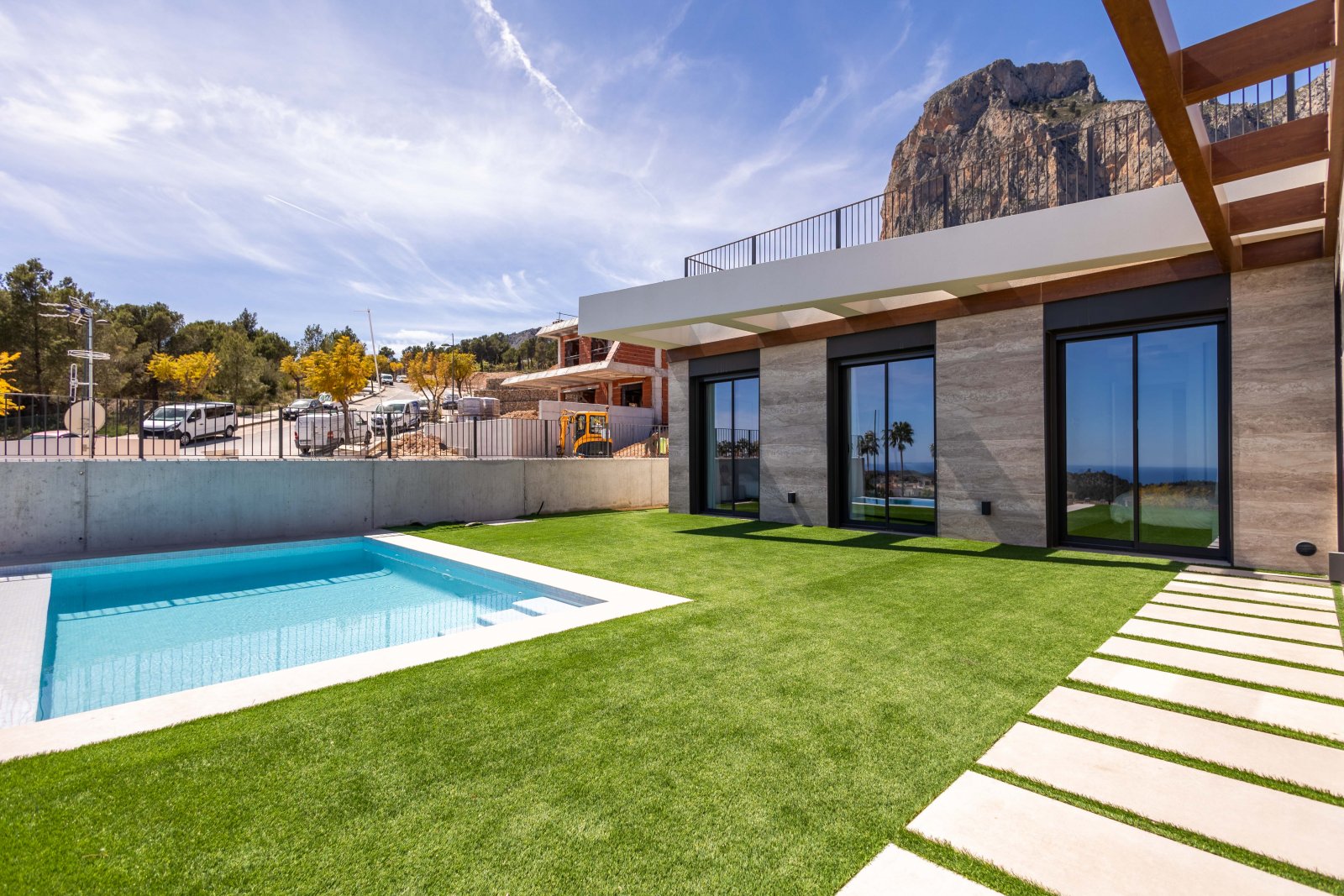 Luxushaus mit Meerblick, Polop