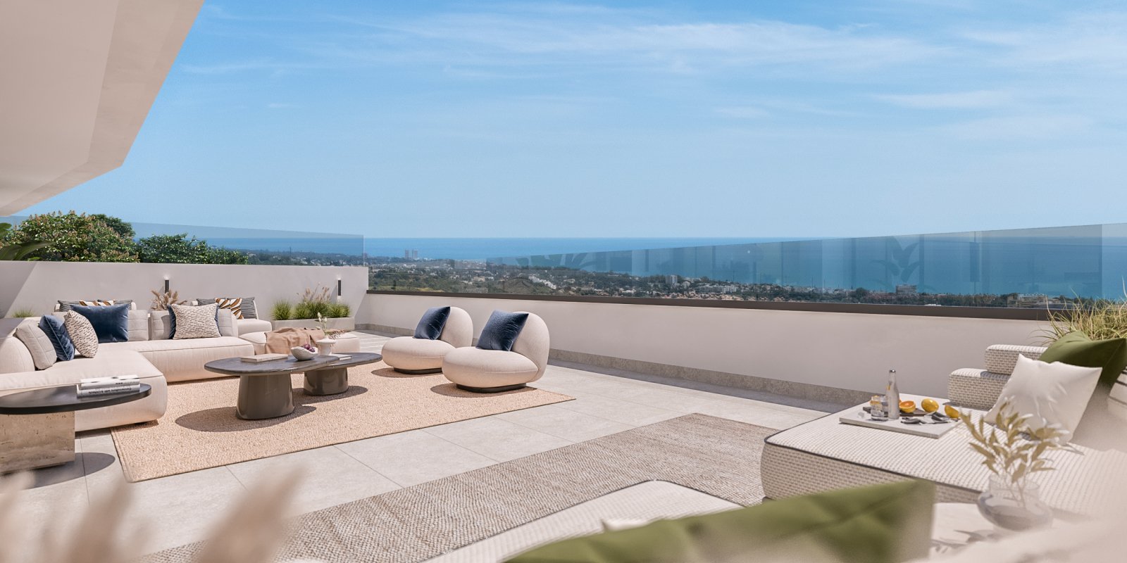 Luxusapartment mit Meerblick, Marbella