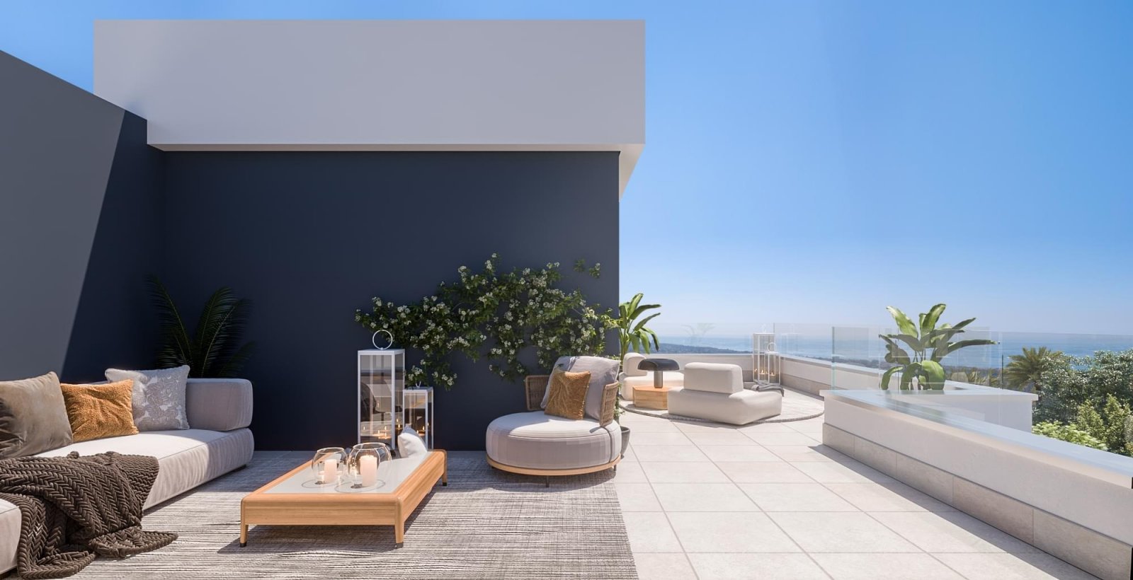 Luxusapartment mit Meerblick, Marbella