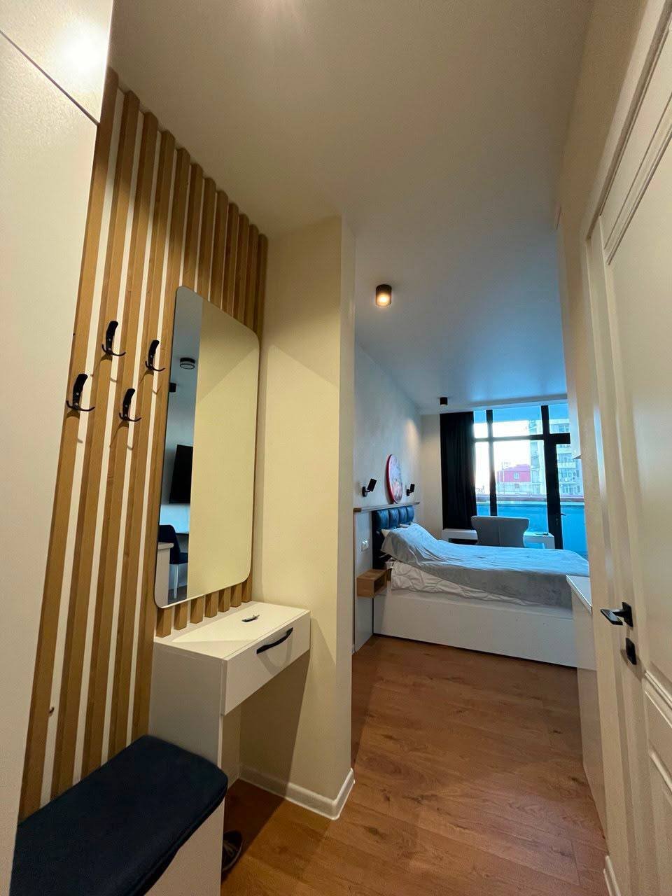 Monolocale moderno arredato nella Sunrise Residence – Batumi, Georgia – vicino all'Alley of Heroes