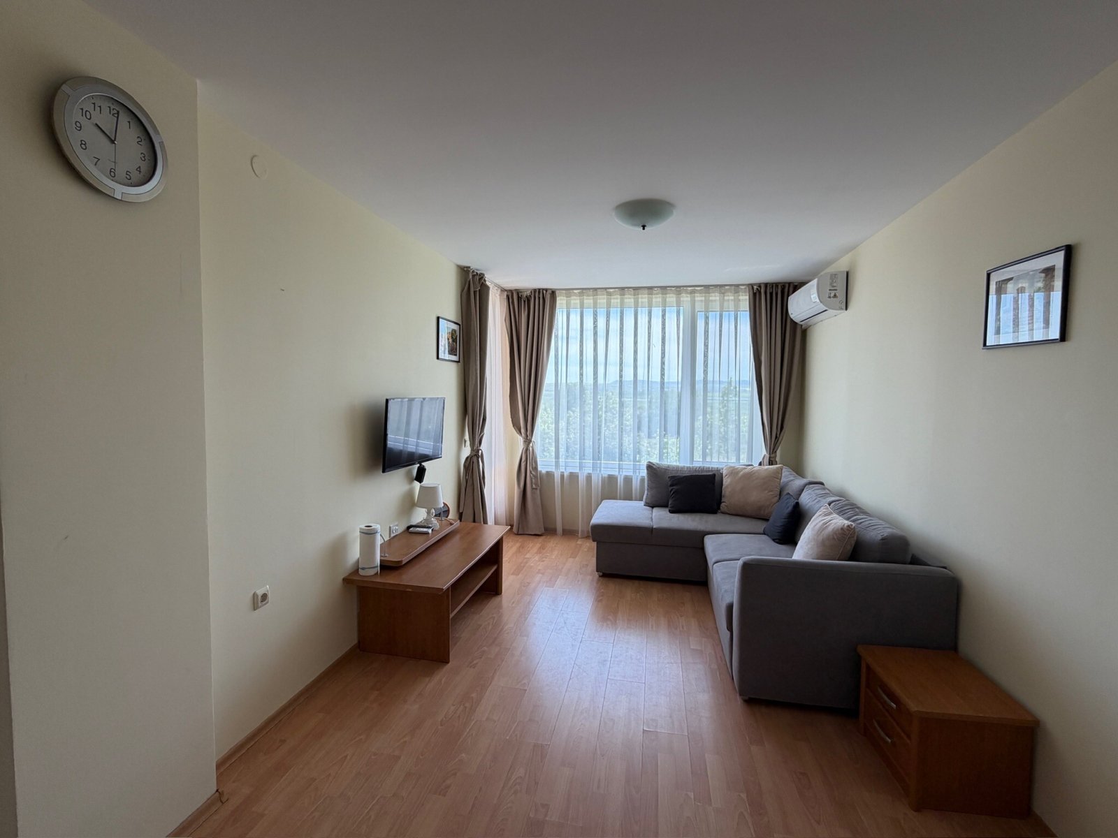 Appartamento con tre locali nel complesso „Nessebar Fort“ a Sonnenstrand, Bulgaria