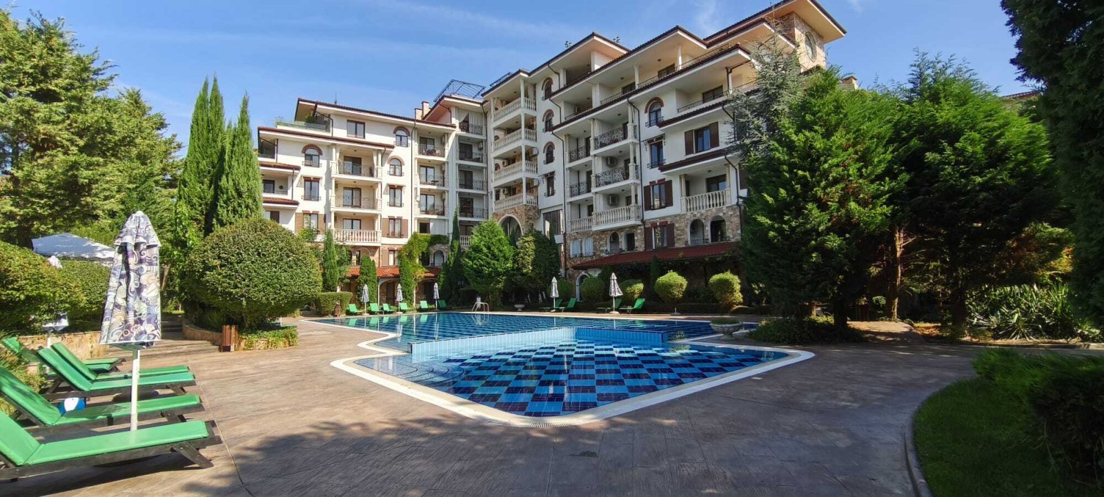 Appartamento esclusivo con 2 camere da letto nel prestigioso complesso Esteban, Nesebar, Bulgaria