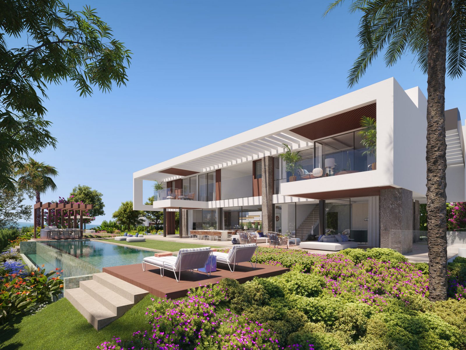 Luxusvilla mit Meerblick, exklusives Marbella