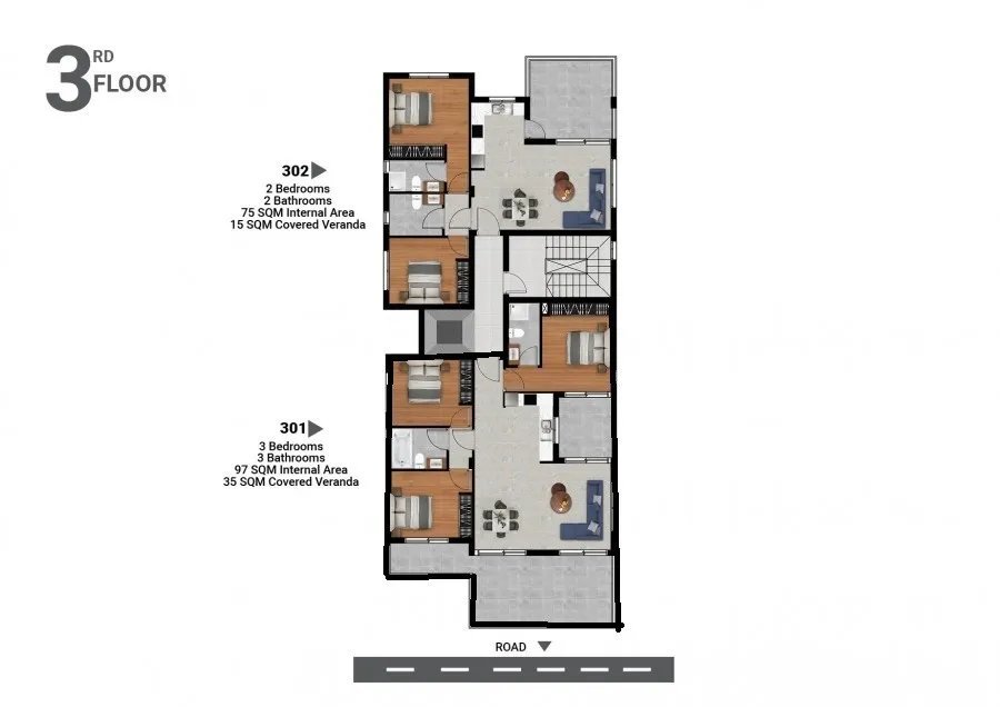Penthouse in Ayios Athanasios, Limassol