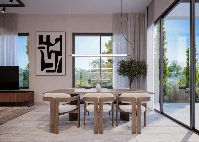 Montes – Bungalows mit 4 Schlafzimmern und Meerblick in Tala, Paphos