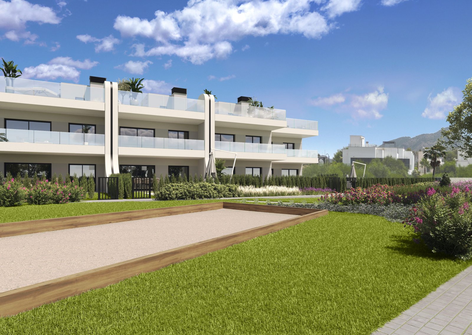 Stilvolle Bungalows am Golfplatz, La Manga Club, Spanien
