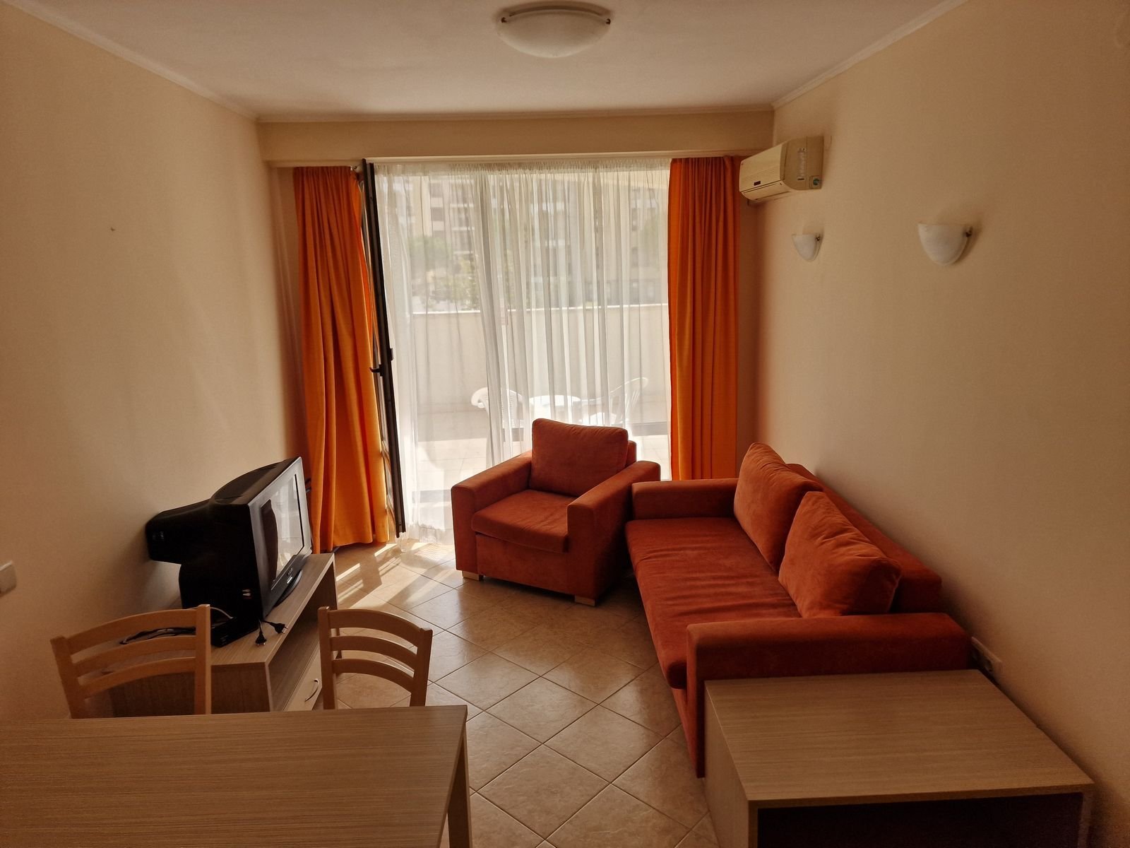 Appartamento con 2 camere da letto e camera separata nel complesso Royal Sun, Sunny Beach, Bulgaria