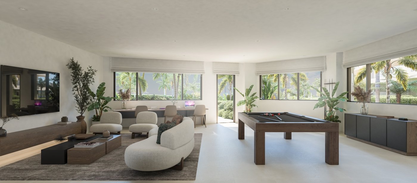 Exklusive Ferienwohnung am Meer, mit Garten und Terrasse, Estepona