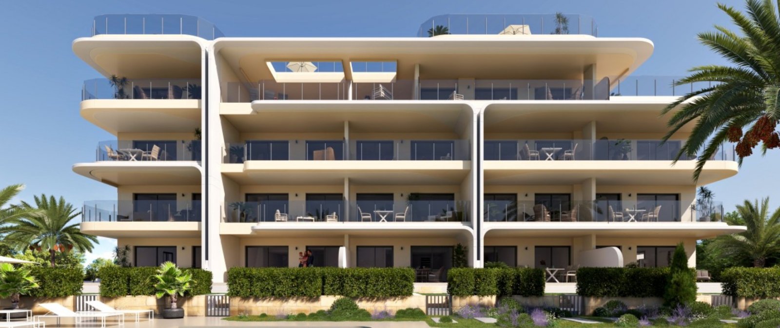 Exklusive Apartments mit Pool, 950 m vom Strand entfernt, Font de Sa Cala, Mallorca, Spanien
