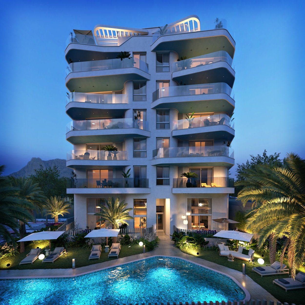 Exklusive Ferienwohnung am Meer, Garten, La Vila Joiosa