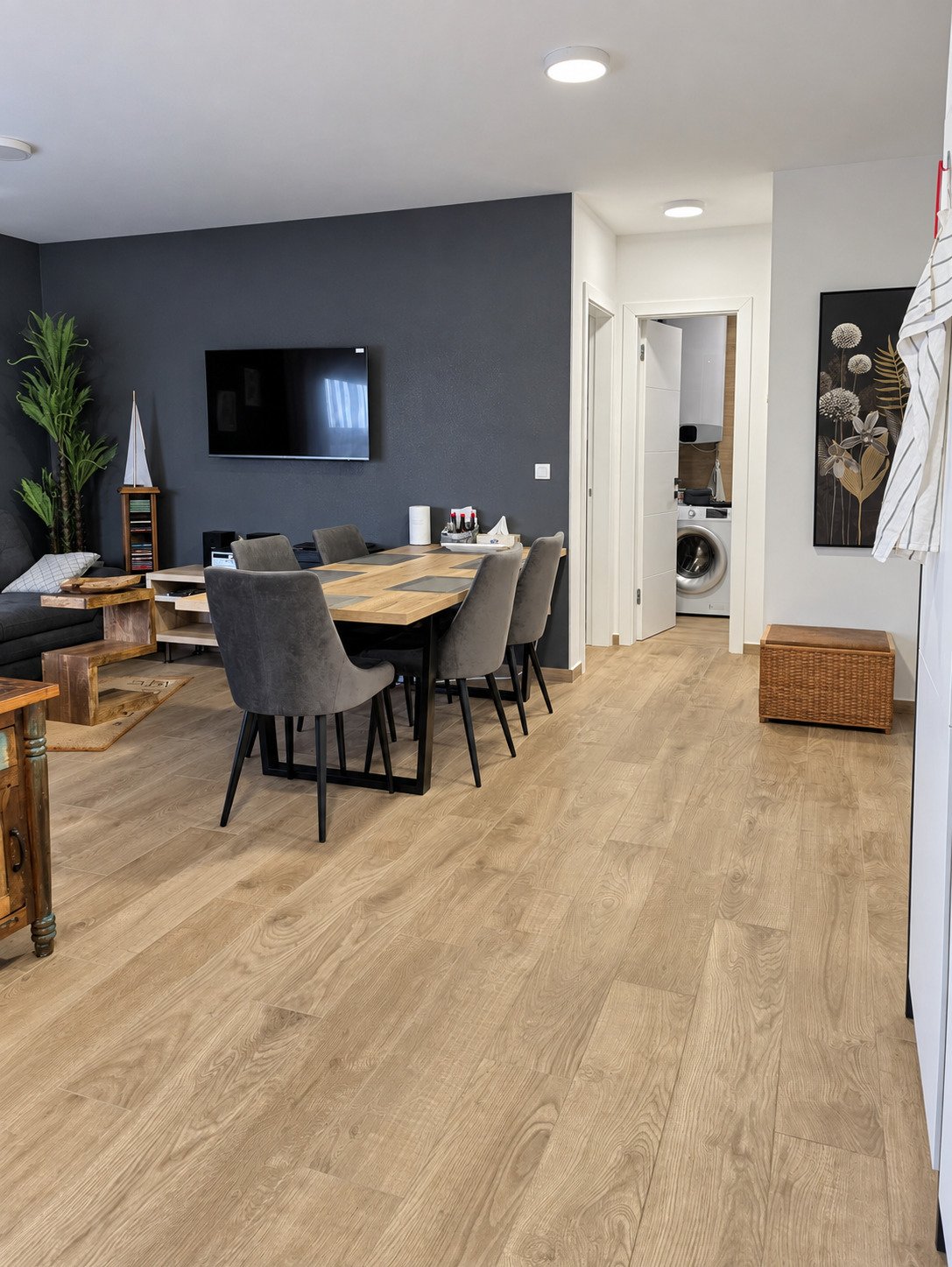 Möbliertes Apartment mit Garten und Whirlpool, 100 m vom Meer entfernt, Privlaka, Kroatien