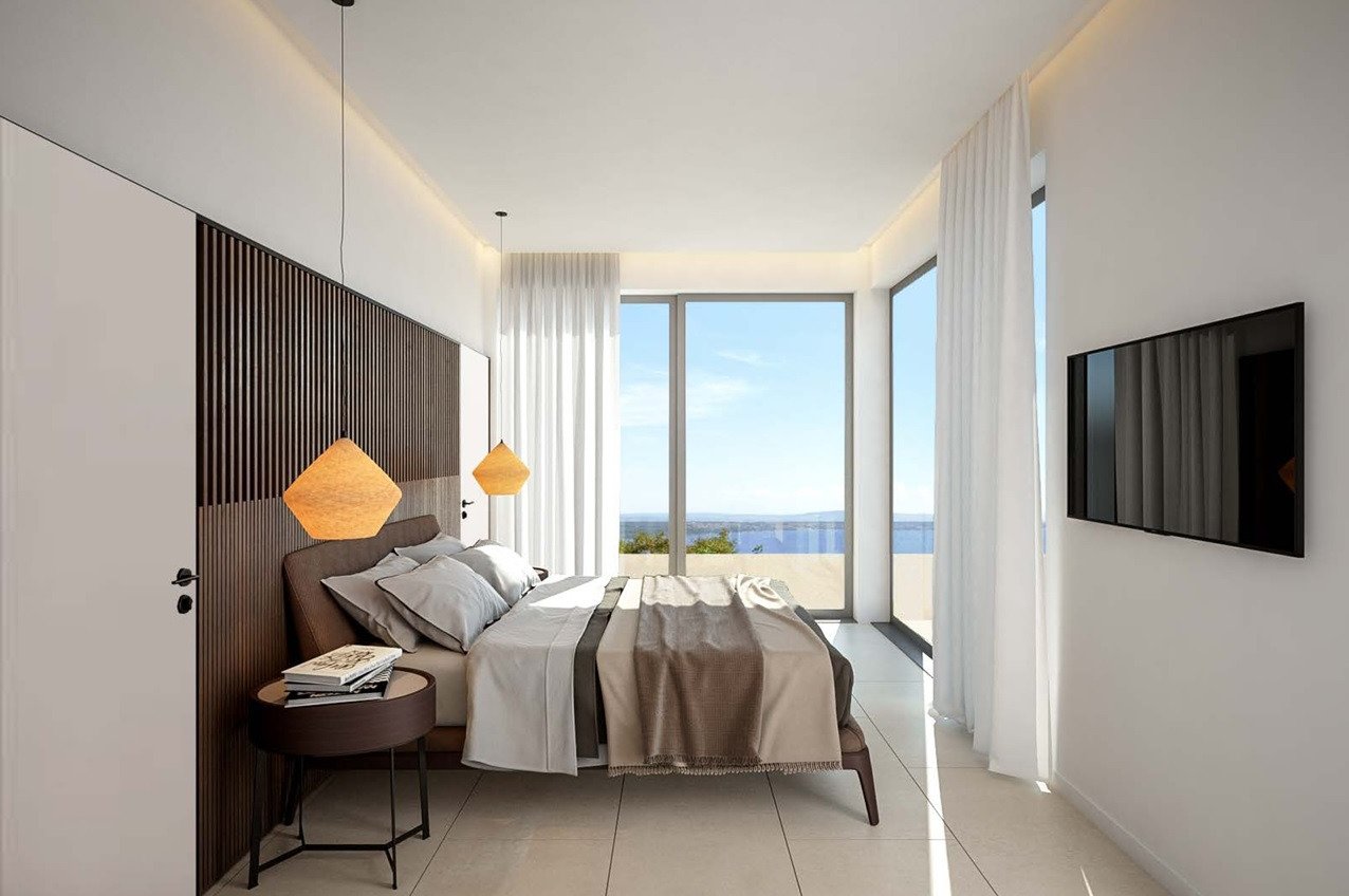 Luxusvilla mit Pool, Wellnessbereich und Meerblick, Punat, Kroatien
