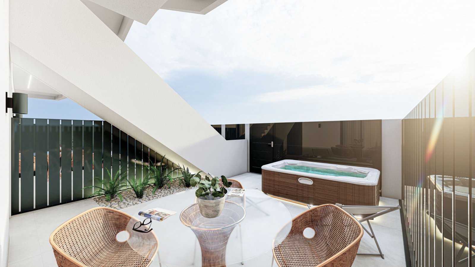 Moderner Bungalow am Meer, Costa Cálida, San Pedro del Pinatar