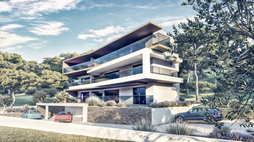 Modernes Apartment 50 Meter vom Meer entfernt in einer ruhigen Bucht, Rogoznica, Kroatien