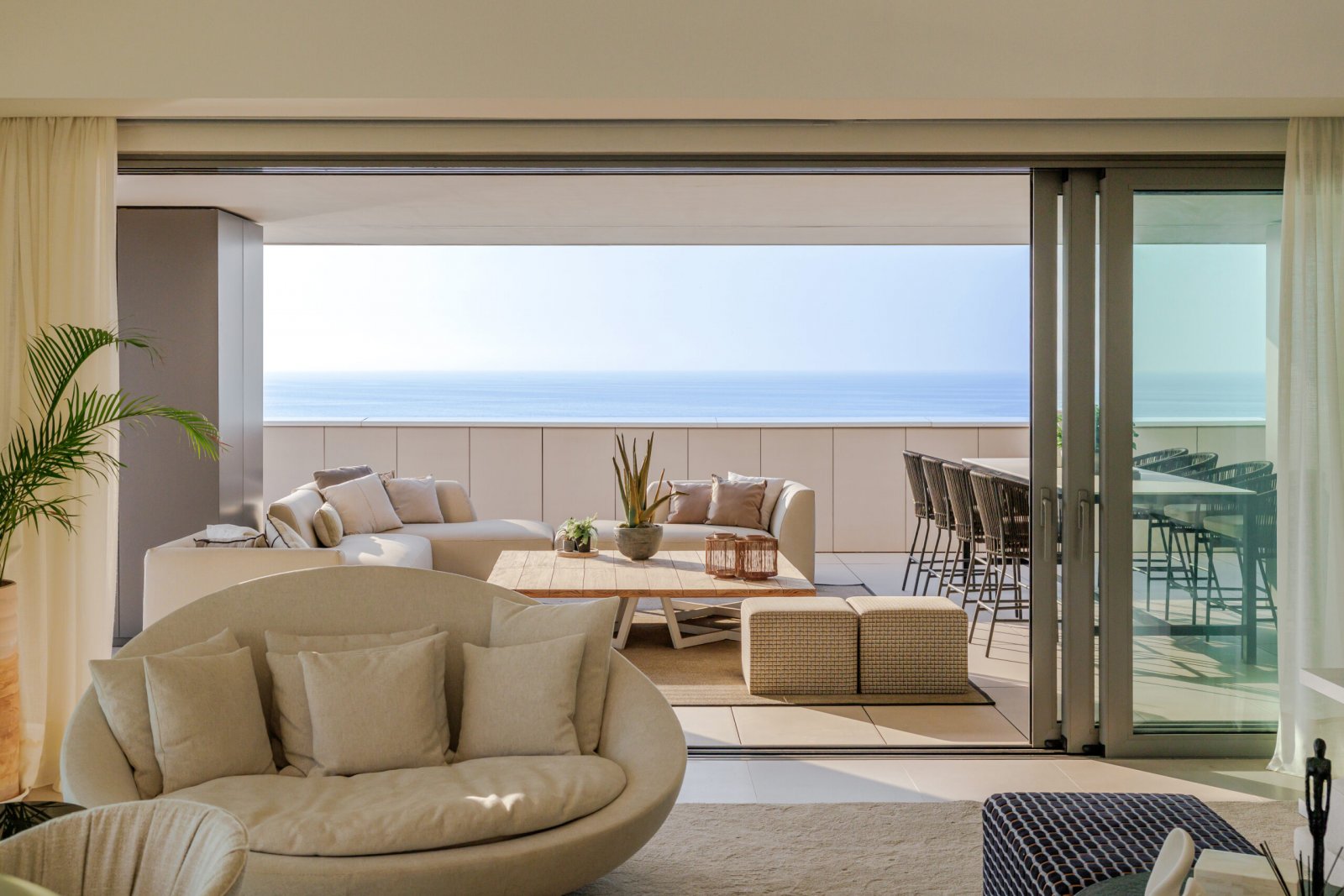 Premium-Apartment mit privatem Pool und Panoramablick, Málaga, Spanien