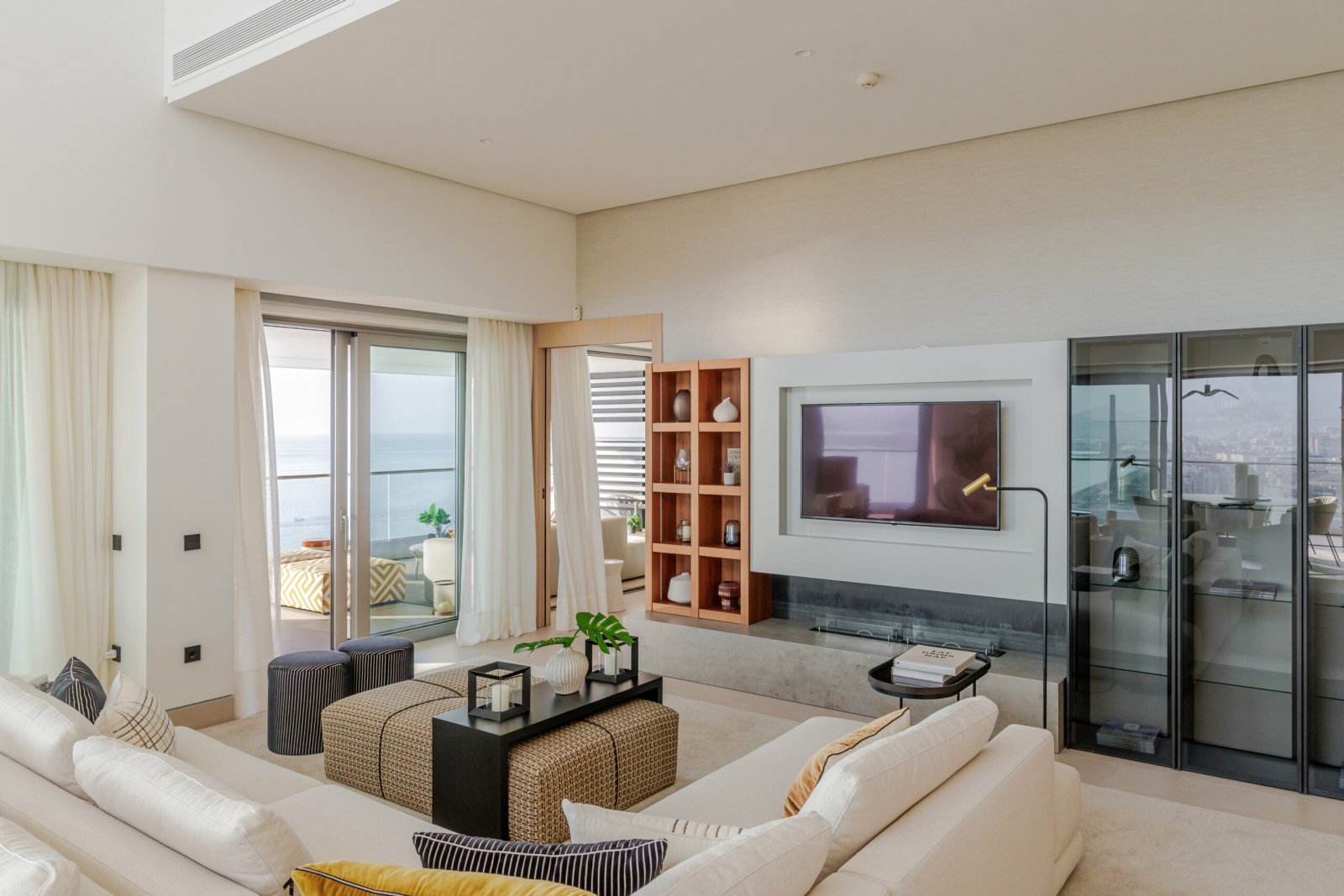 Luxusapartment mit privatem Pool und Meerblick, Málaga, Spanien