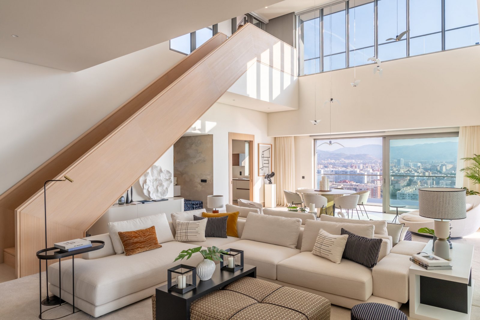 Luxusapartment mit privatem Pool und Meerblick, Málaga, Spanien