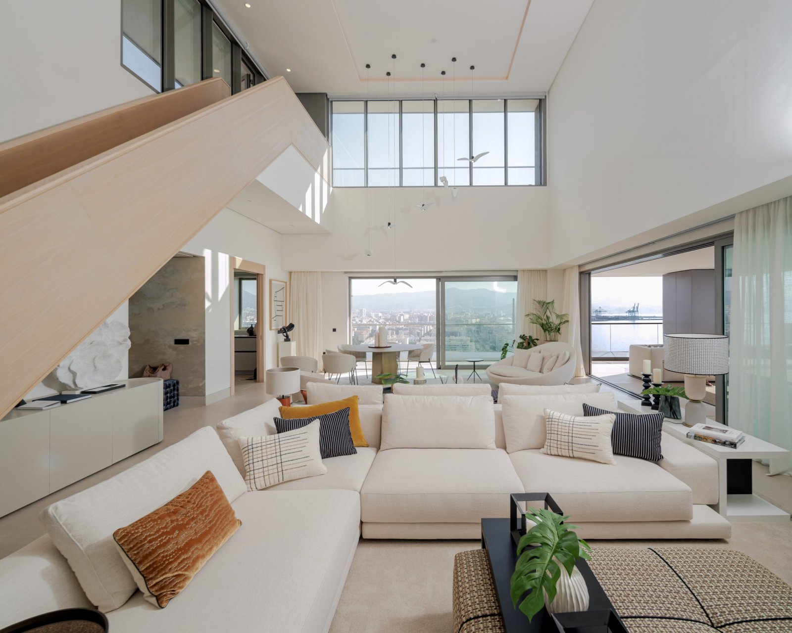 Luxusapartment mit privatem Pool und Meerblick, Málaga, Spanien