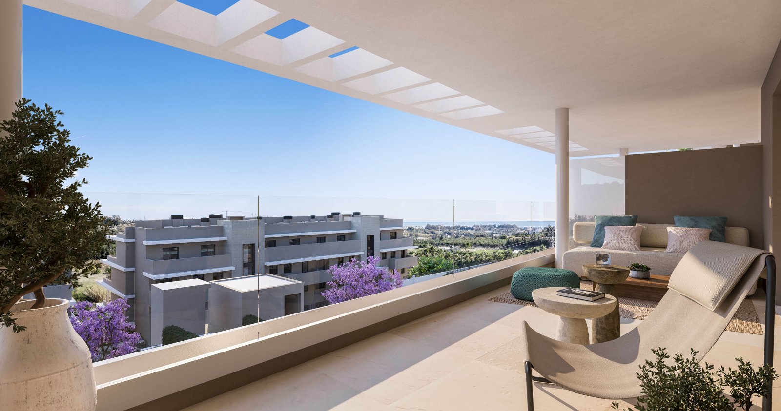Moderne Apartments am Meer, Gemeinschaftspool, Estepona