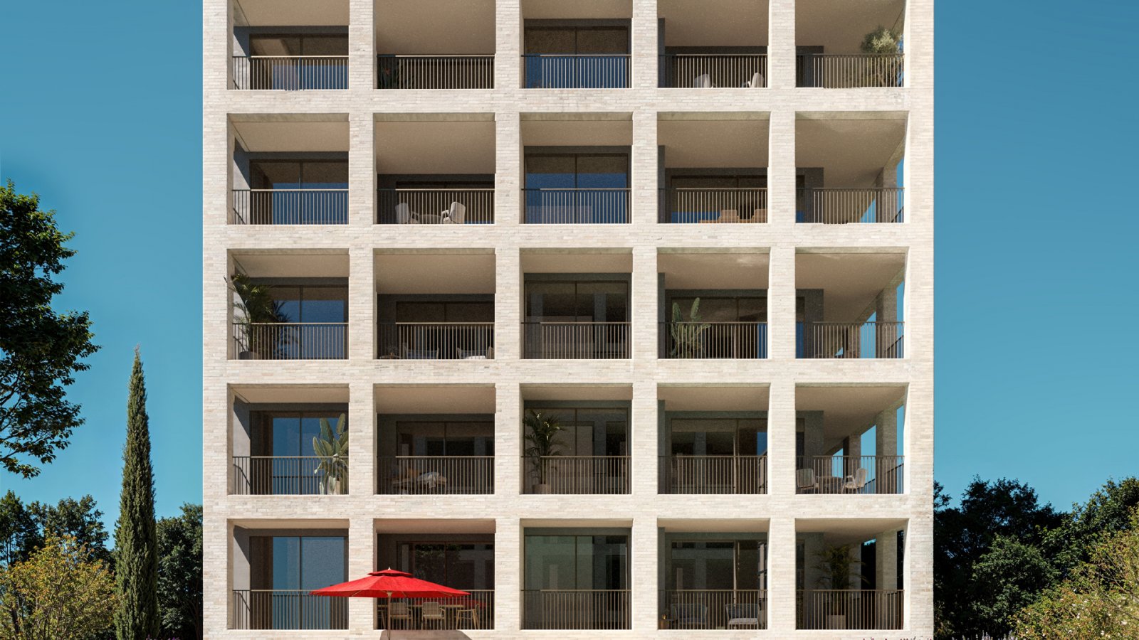 Moderne Zweizimmerwohnung im Stadtzentrum von Limassol